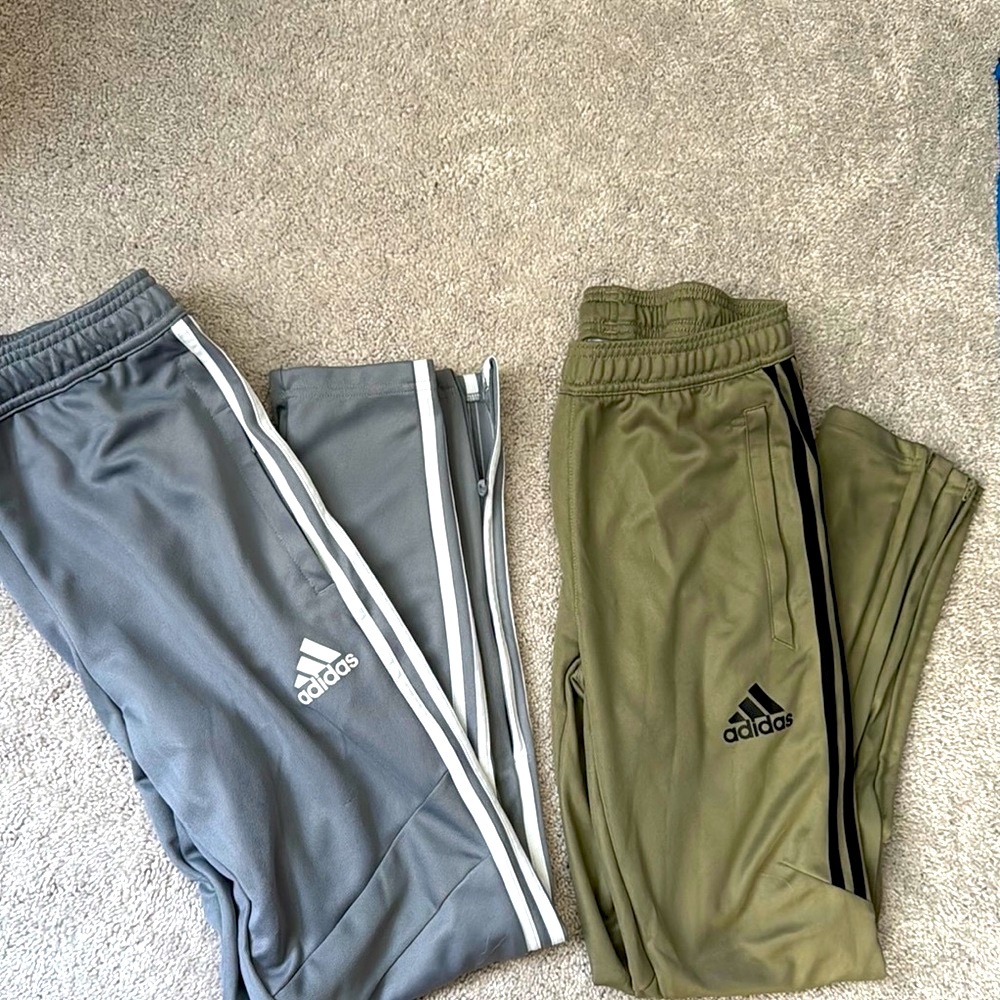 Adidas Three Stripe Track Pant - 2 pair!